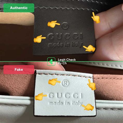 real gucci vs fake serial number|Gucci marmont bag authentication.